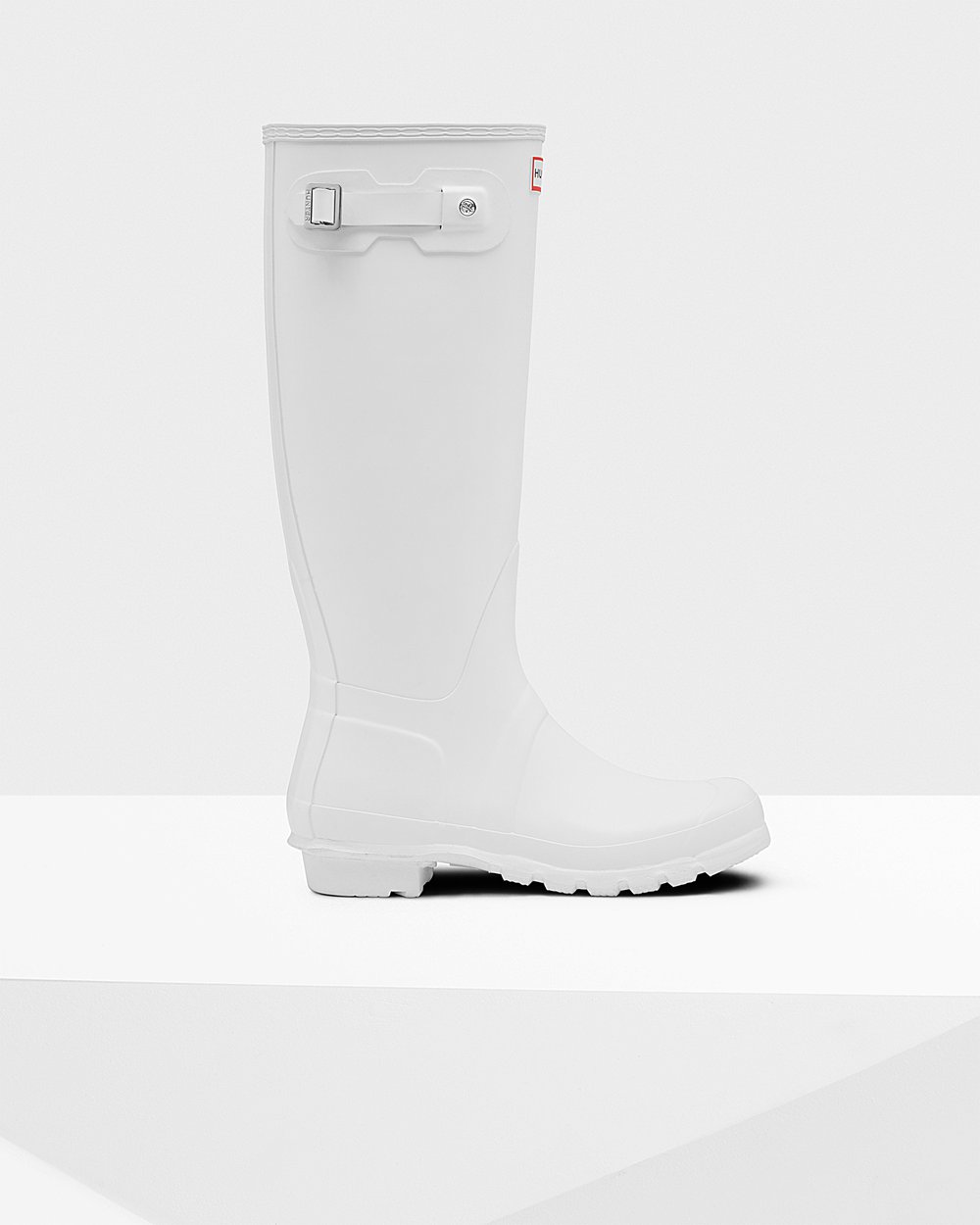 Womens Hunter Tall Rain Boots White - Original - 9750284-RV